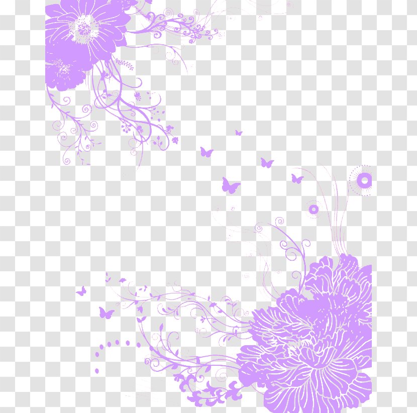 Purple - Pink - Pattern Transparent PNG