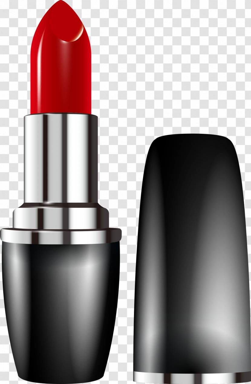 Lipstick Cosmetics Make-up - Perfume - Vector Transparent PNG