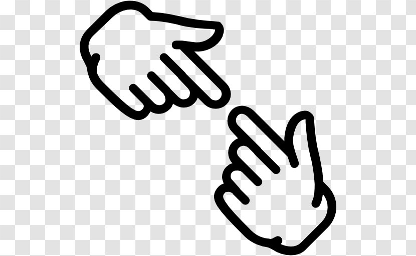Gesture Thumb Pointing Clip Art - Hand Transparent PNG