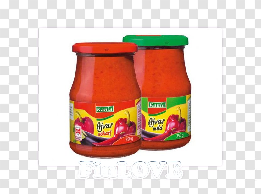 Ajvar Hot Sauce Sweet Chili Ketchup Lidl Transparent PNG
