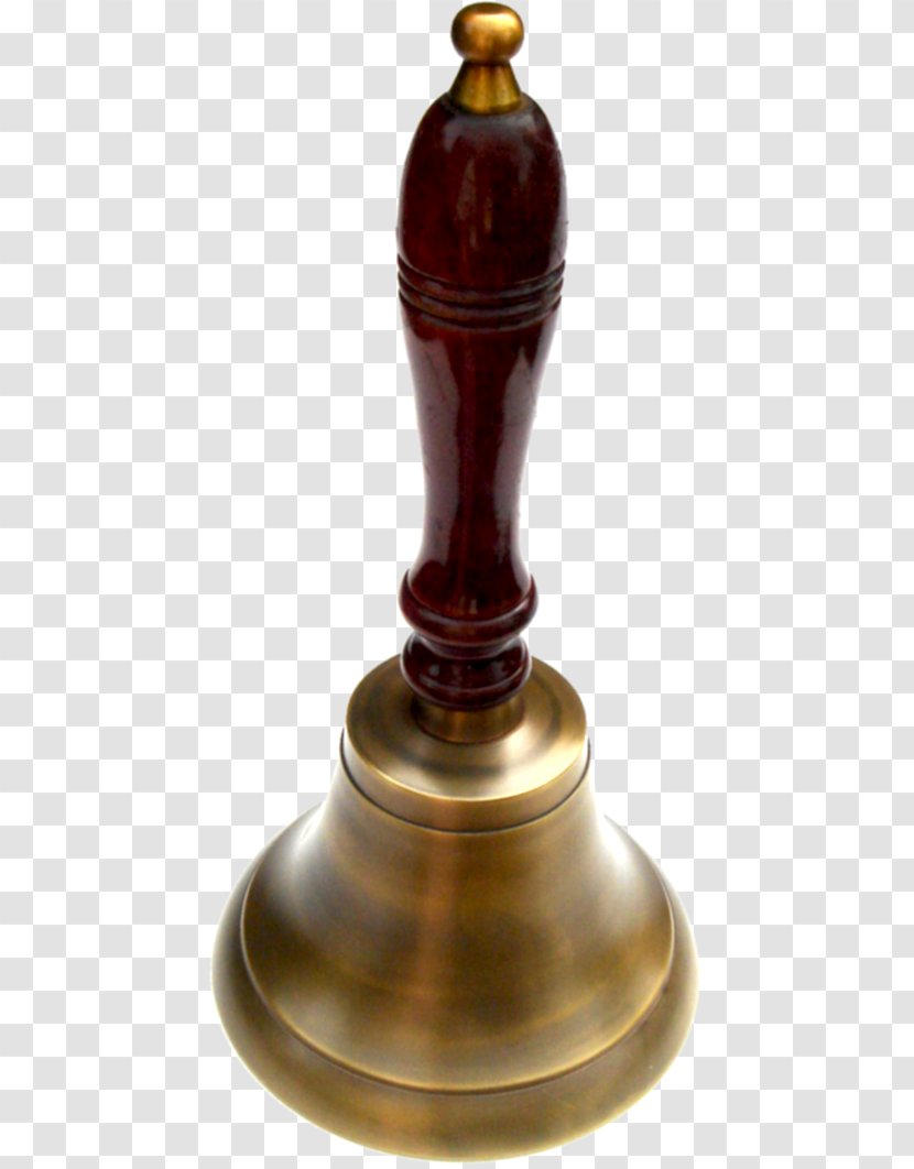 Ghanta Brass Handbell 01504 - School Bell Transparent PNG