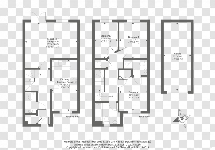 Floor Plan Furniture Line Angle - Black And White Transparent PNG