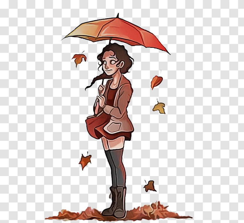 Umbrella Cartoon Clip Art Tree Fashion Accessory - Fictional Character Transparent PNG