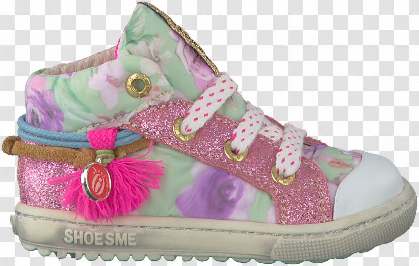 Shoe Sneakers Pink Child Leather - Cartoon - Baby Shoes Transparent PNG