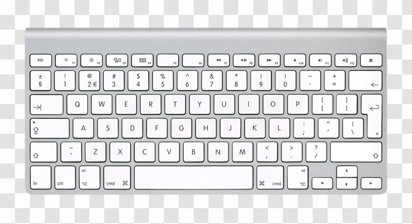 Computer Keyboard Laptop MacBook Pro Mouse - Apple - Shiny Material Transparent PNG