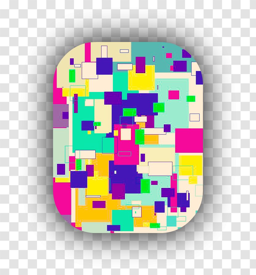 Purple Violet - Colored Squares Transparent PNG