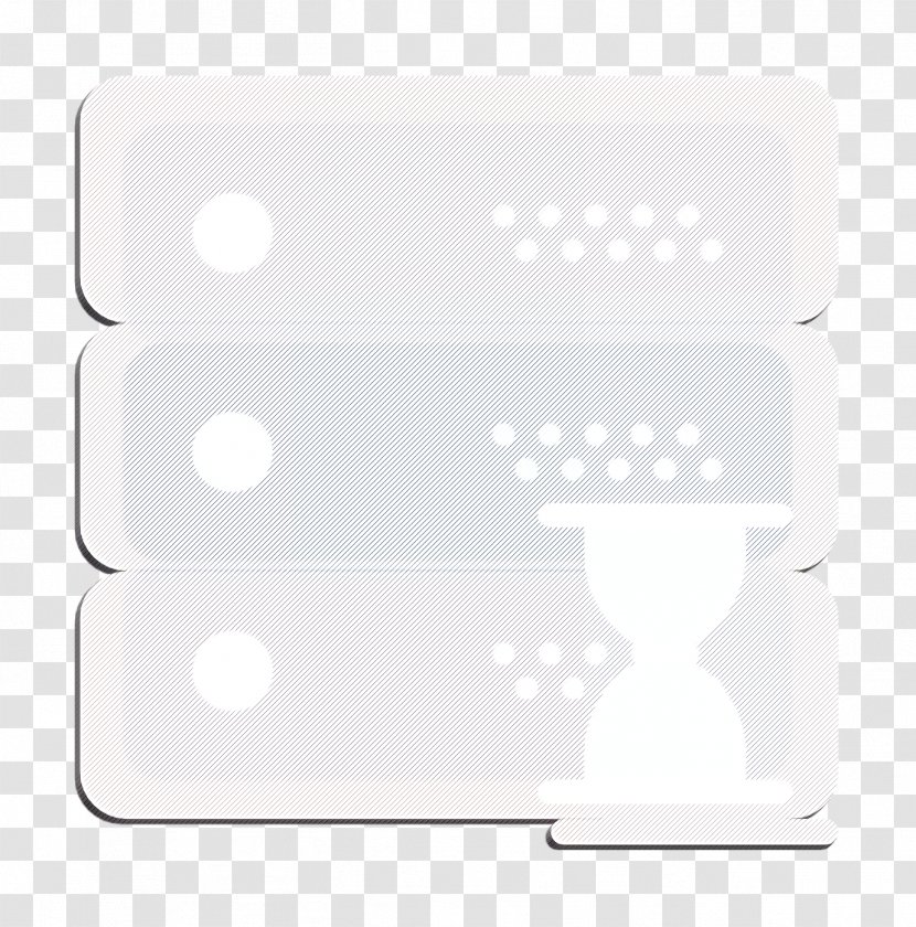Server Icon Interaction Assets - White - Label Logo Transparent PNG