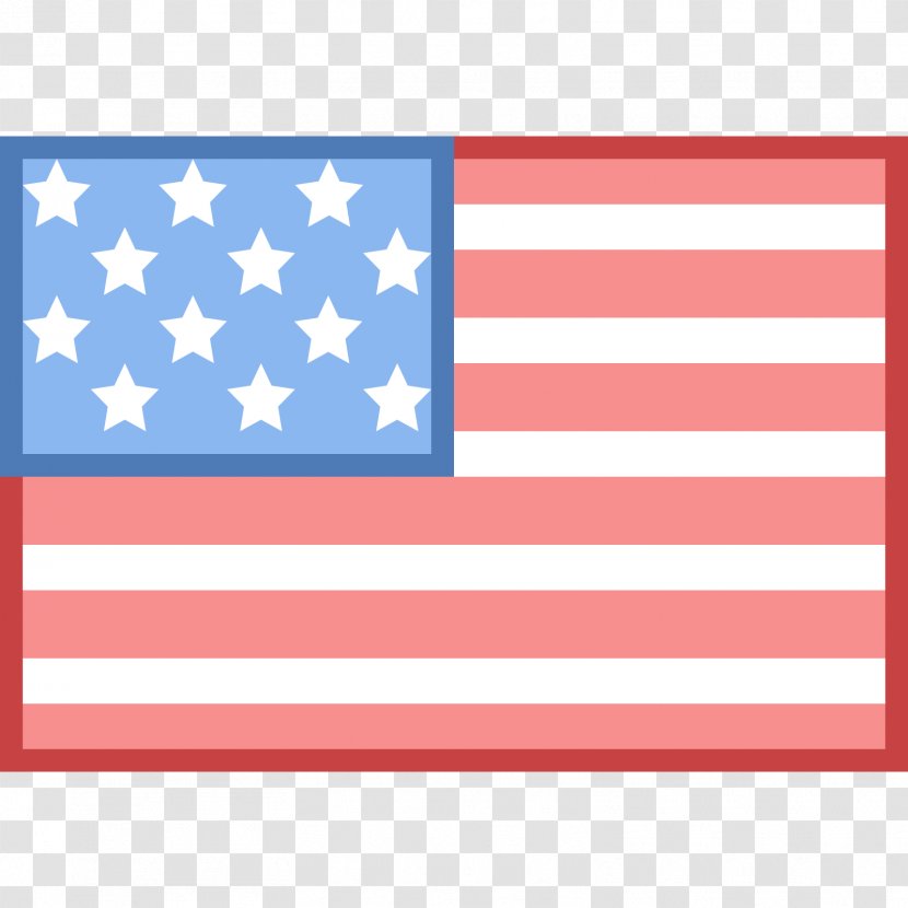 United States Television Channel CNN International - Rectangle - Usa Flag Transparent PNG