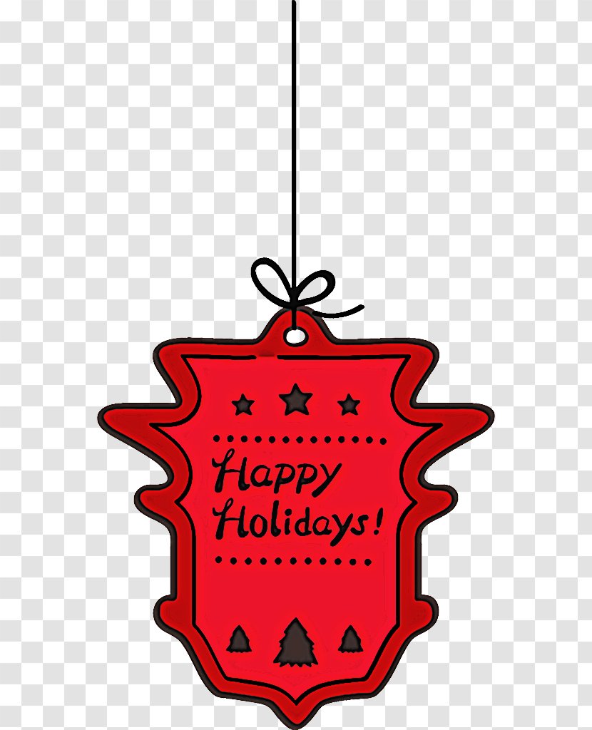 Text Holiday Ornament Transparent PNG