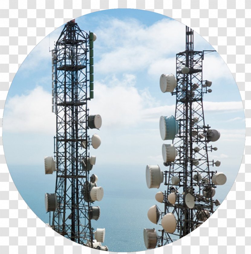 Telecommunications Tower AT&T Aerials - Wireless Transparent PNG