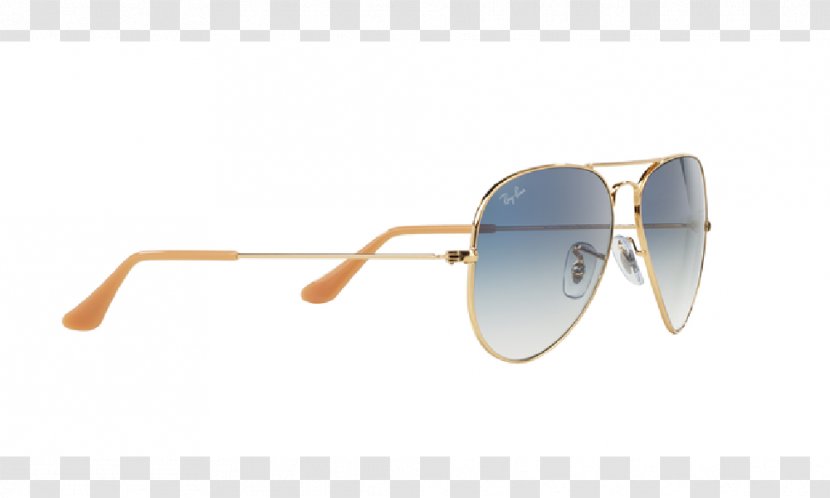 Aviator Sunglasses Ray-Ban Large Metal II Classic Transparent PNG