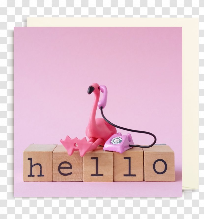 Greeting & Note Cards Gift Easter Flamingo - Wish Transparent PNG