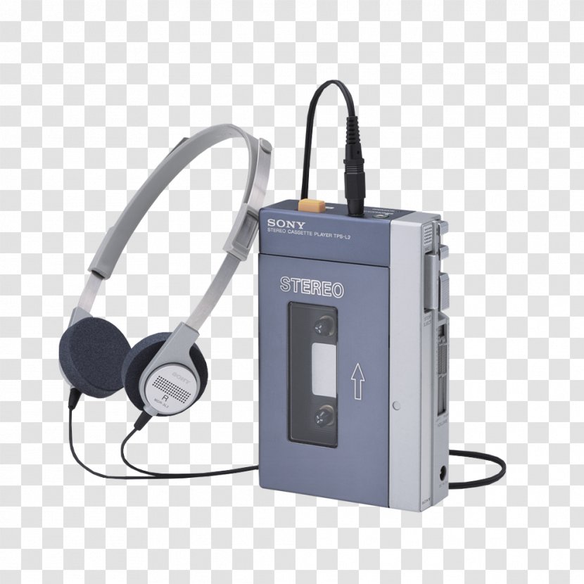 Walkman Compact Cassette Deck Sony Portable Audio Player Transparent PNG