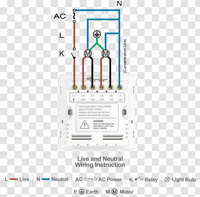 Wiring Diagram Electrical Switches Home Automation Kits One-line - Dimmer - Step Transparent PNG
