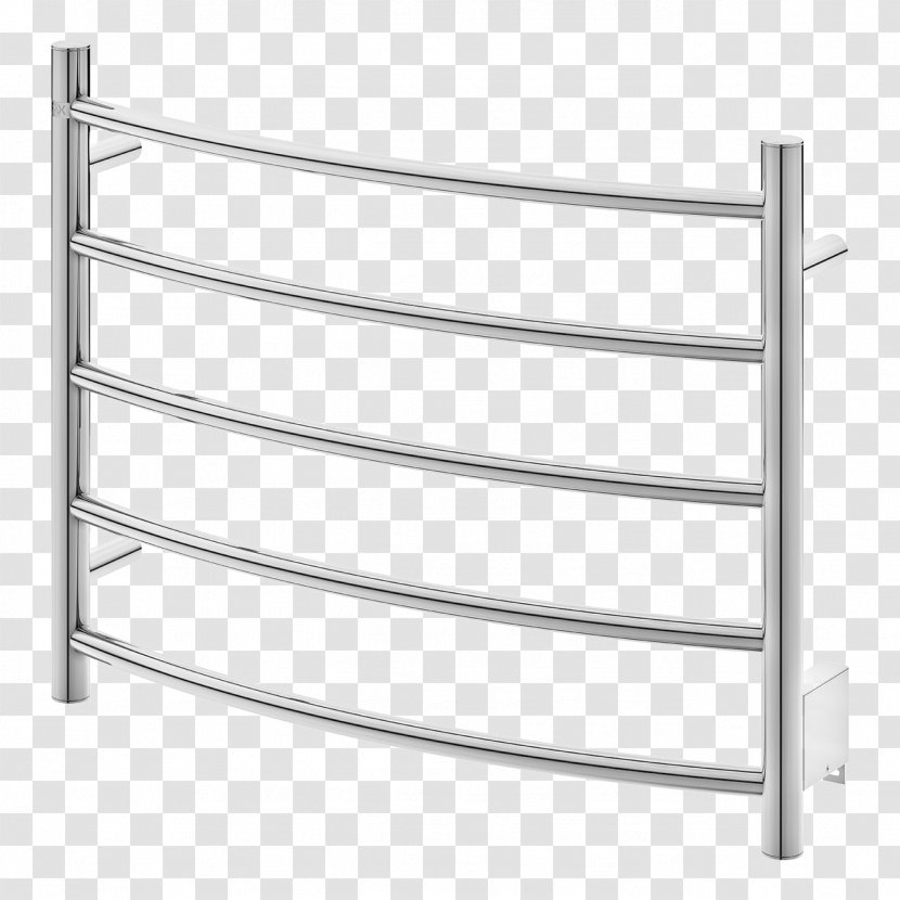 Pax AB Heated Towel Rail Stainless Steel Bathroom - Power Transparent PNG