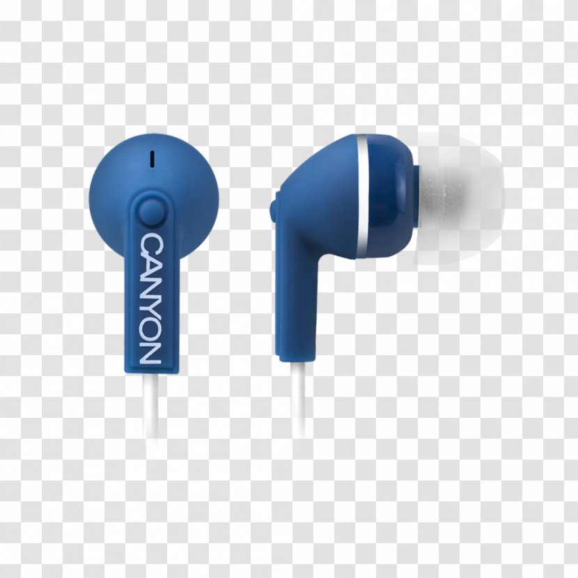 Microphone Canyon CNS-CEP01BL Headphones Jazzy Sport Earphones - Audio Equipment Transparent PNG