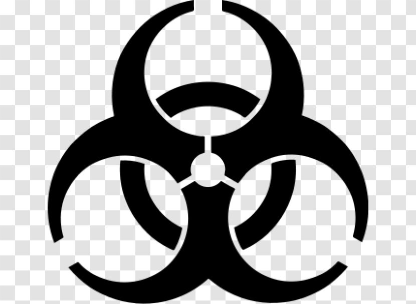 Biological Hazard Symbol Clip Art - Sign - Biohazard Transparent PNG