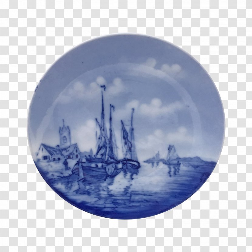 Plate Decorative Arts Antique Porcelain Vase - Glass Art - Nautical Blue And White Plates Transparent PNG