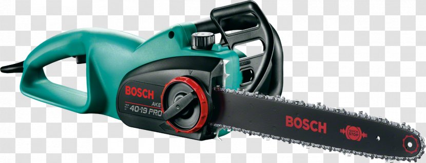 Chainsaw Robert Bosch GmbH Chain Saw Ake S Tool Electric Motor Transparent PNG