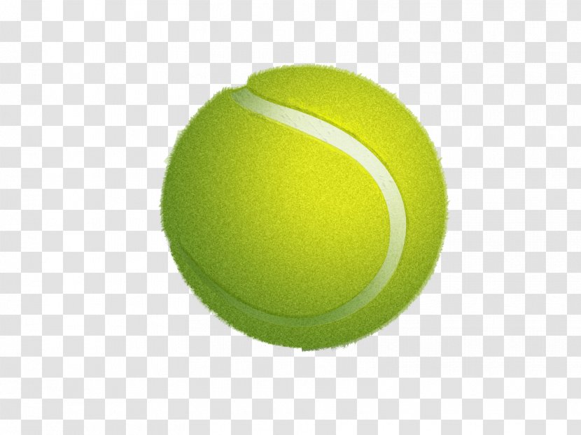 Tennis Ball Green Wallpaper - Creative Transparent PNG