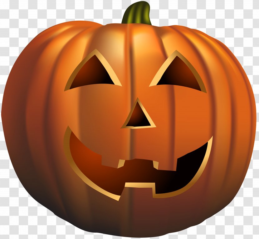 Jack-o'-lantern Calabaza Pumpkin Clip Art - Halloween PNG Image Transparent PNG