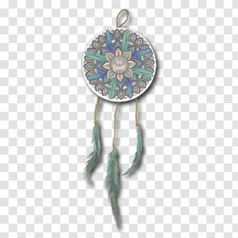 Turquoise Pendant Body Jewellery Human - Fashion Accessory - Dream Catcher Transparent PNG