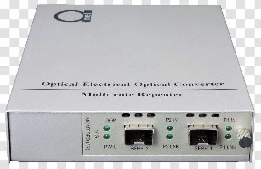 Power Converters 10 Gigabit Ethernet Optical Fiber Repeater XFP Transceiver - Router - 3r Transparent PNG