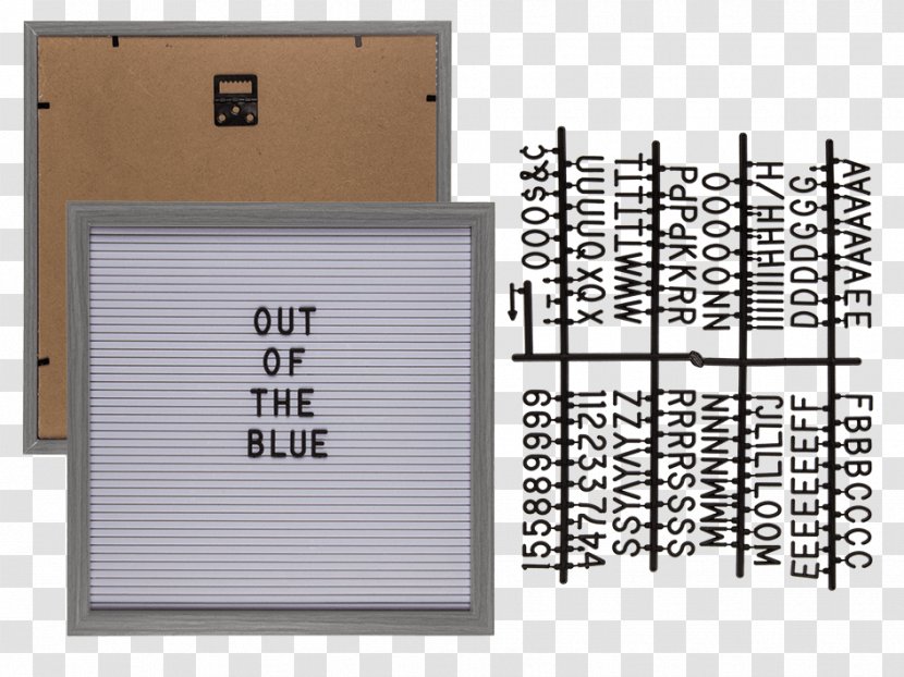 Letter Board Picture Frames Text Image - Diagram - Home Decoration Materials Transparent PNG