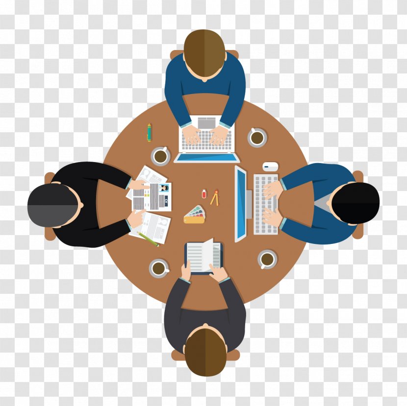 Teamwork Stock Photography Clip Art - Management - Meeting Transparent PNG