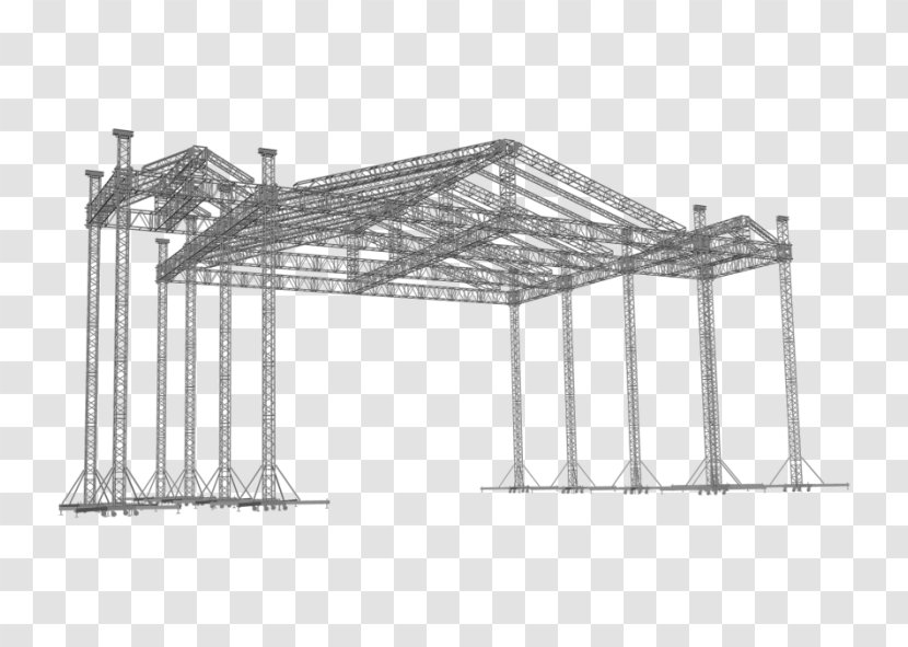 Timber Roof Truss Gable Canopy - Aluminum Factory Inc - Framing Transparent PNG