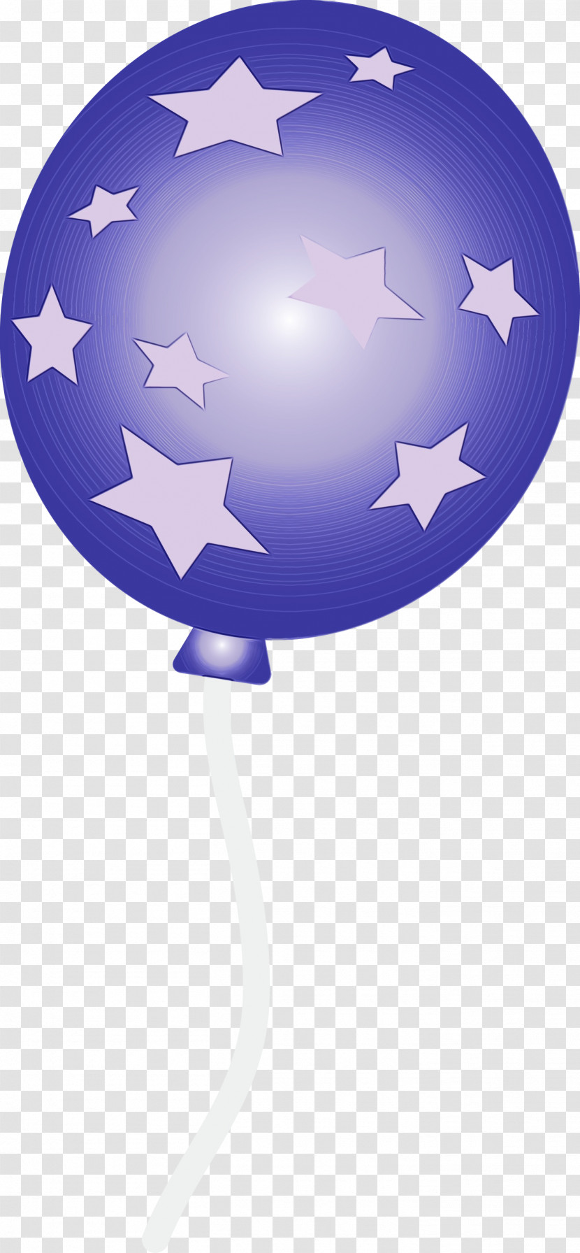 Flag Tree Electric Blue Star Transparent PNG