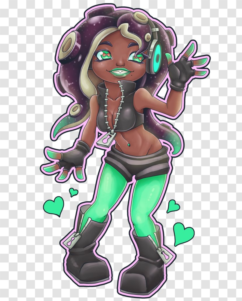 Animated Cartoon Organism Legendary Creature - Splatoon Octopus Transparent PNG