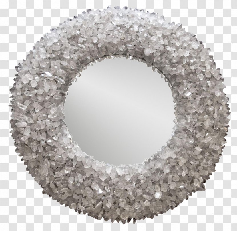 Gemstone Agate Mirror Tile Amethyst - Nacre Transparent PNG