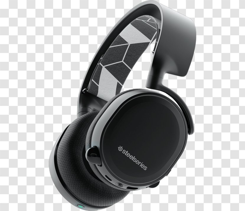 SteelSeries Arctis 3 Headset Headphones Wireless Transparent PNG