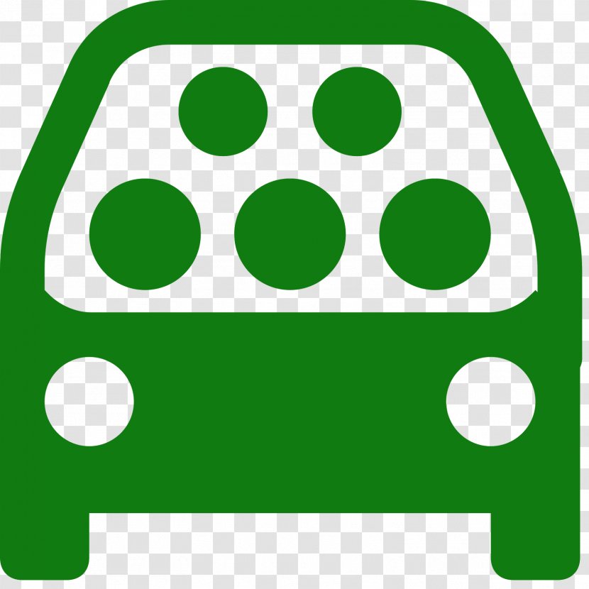 Car Minivan Vanpool - Green Transparent PNG