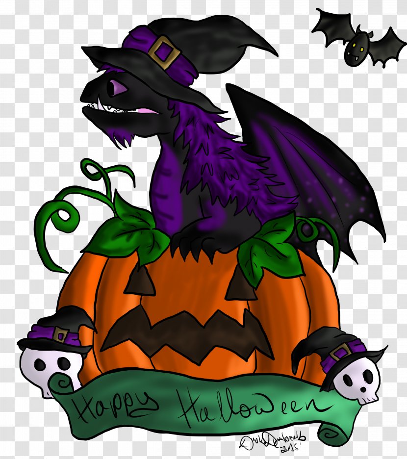 Dragon Halloween YouTube Clip Art - Fictional Character Transparent PNG