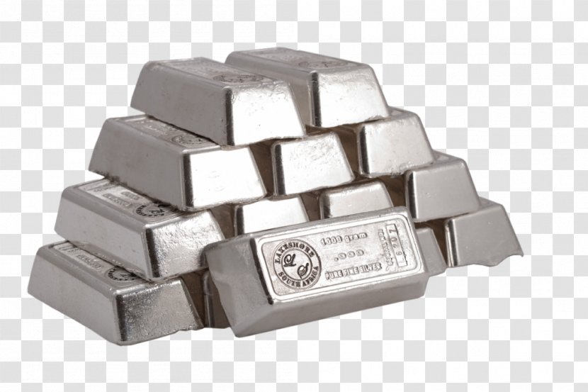Bullion Silver Commodity Ingot Business - Stock Transparent PNG