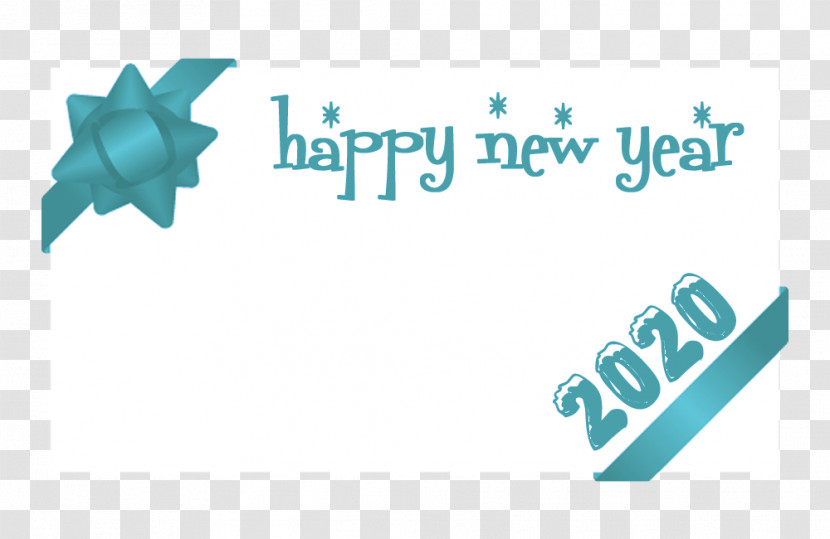 Happy New Year 2020 Transparent PNG