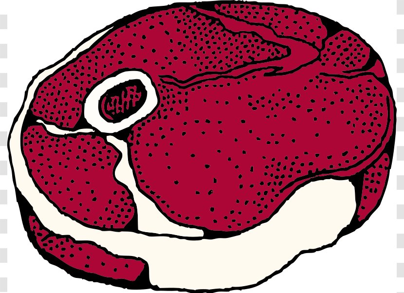 T-bone Steak Meat Cooking Clip Art - Silhouette - Cartoon Pictures Transparent PNG
