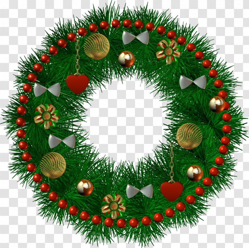 Advent Wreath Christmas Ornament New Year - Spruce Transparent PNG