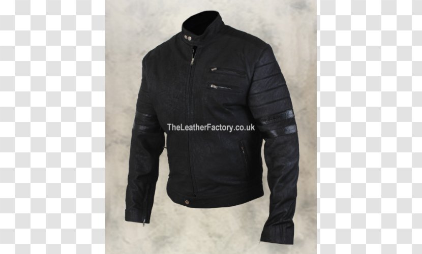 Leather Jacket Cowhide Clothing - Sheep Suede Coat Transparent PNG