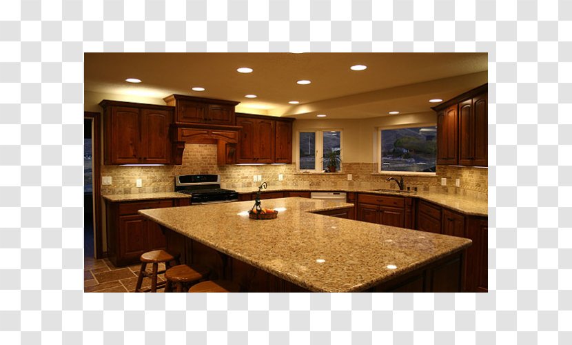 Countertop Kitchen Cabinet Engineered Stone Granite - Flooring Transparent PNG