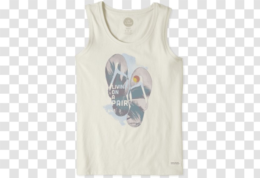T-shirt Sleeveless Shirt Outerwear Font - Top Transparent PNG
