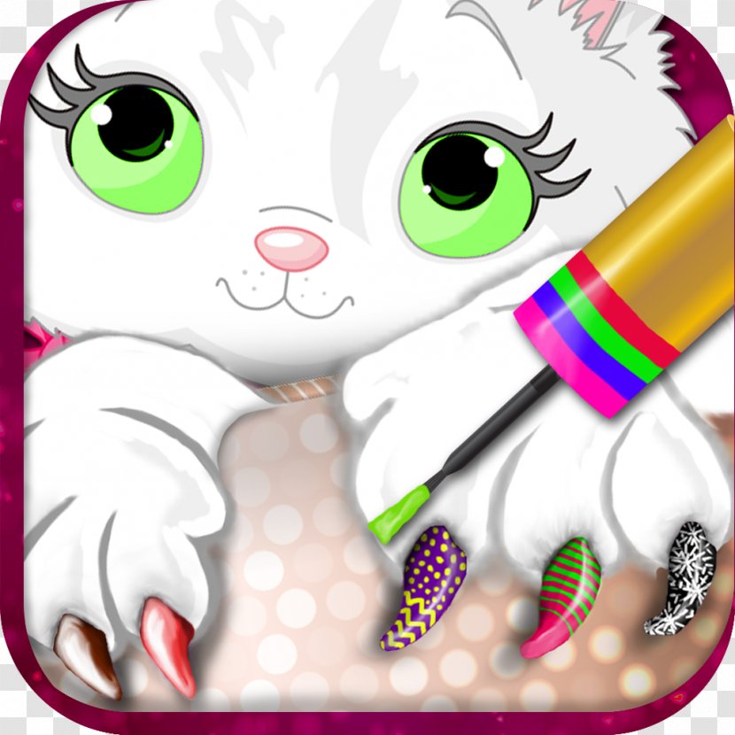 Whiskers Kitten Cat Clip Art - Frame - Pets Nail Scissors Transparent PNG