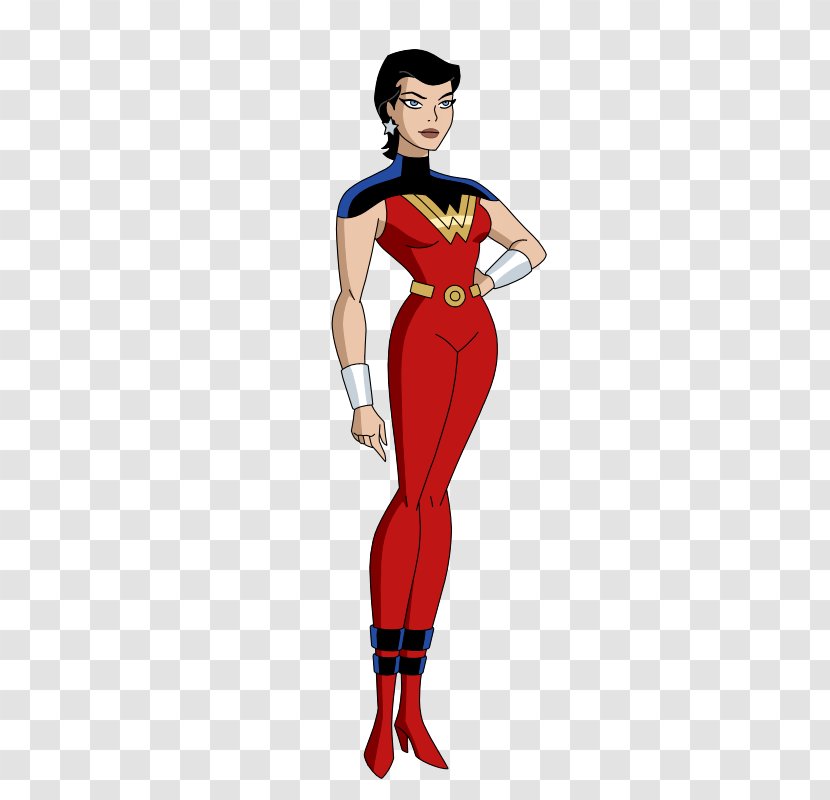 Hawkgirl Wonder Woman Justice League Unlimited Flash Martian Manhunter - Cartoon Transparent PNG