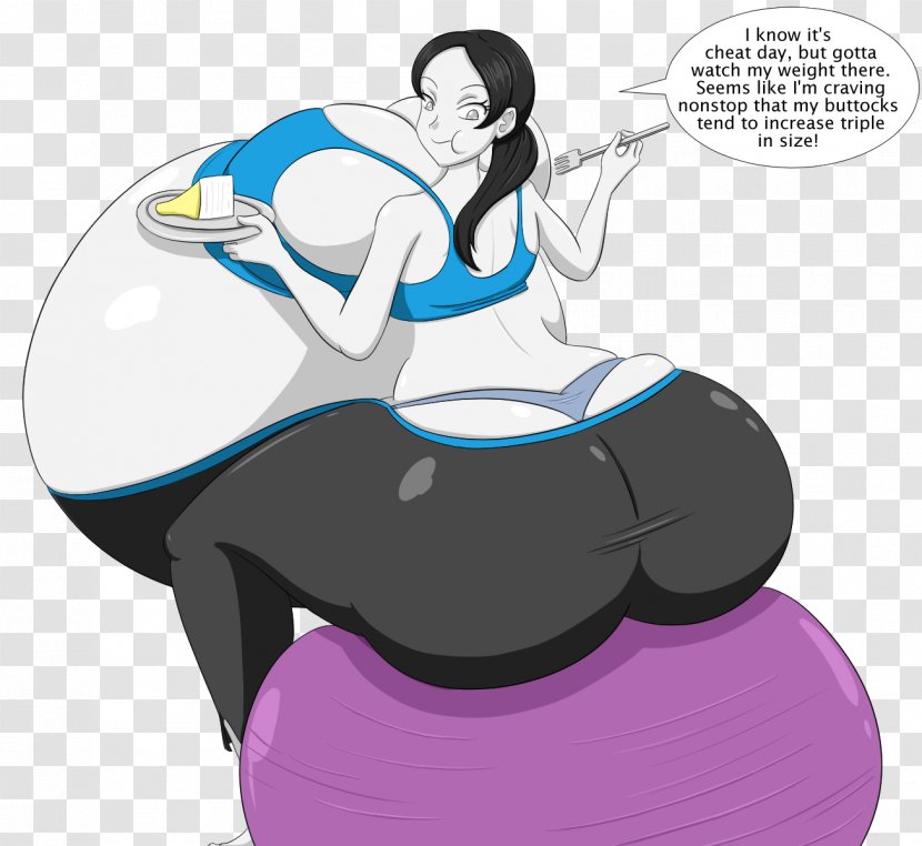 Wii Fit Plus Body Inflation - Tree - Belly Transparent PNG
