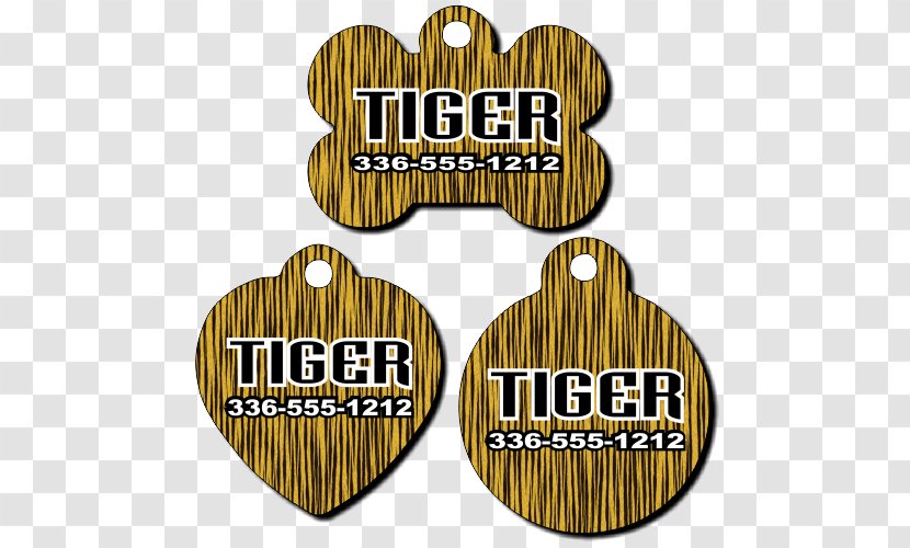 Dog Cat Pet Tag Tiger Transparent PNG