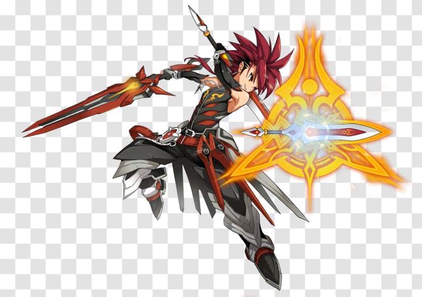 Elsword Elesis Video Game - Art - Sword Transparent PNG