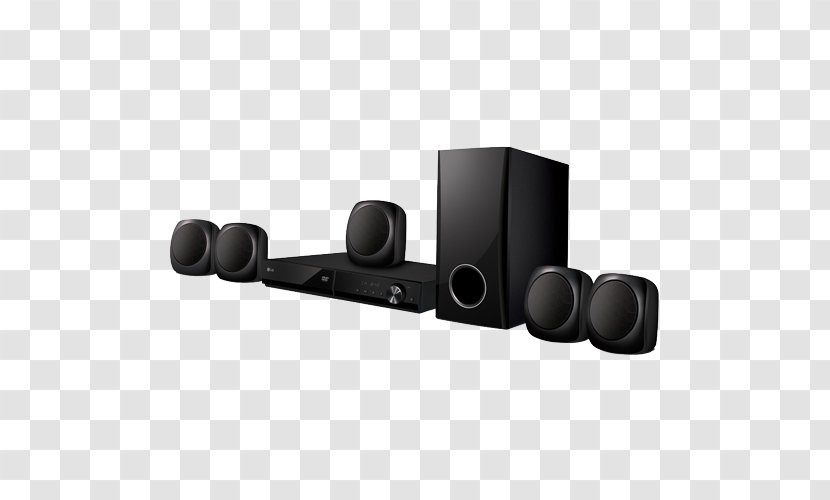 Home Theater Systems 5.1 Surround Sound LG LHD427 Electronics DVD - Dvd Transparent PNG