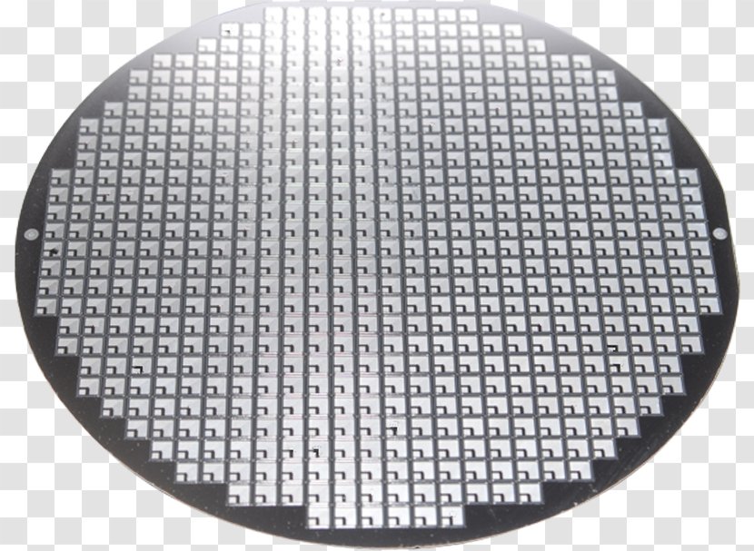Waffle Die Semiconductor Wafer MOSFET - Integrated Circuits Chips - Packaging Icon Transparent PNG